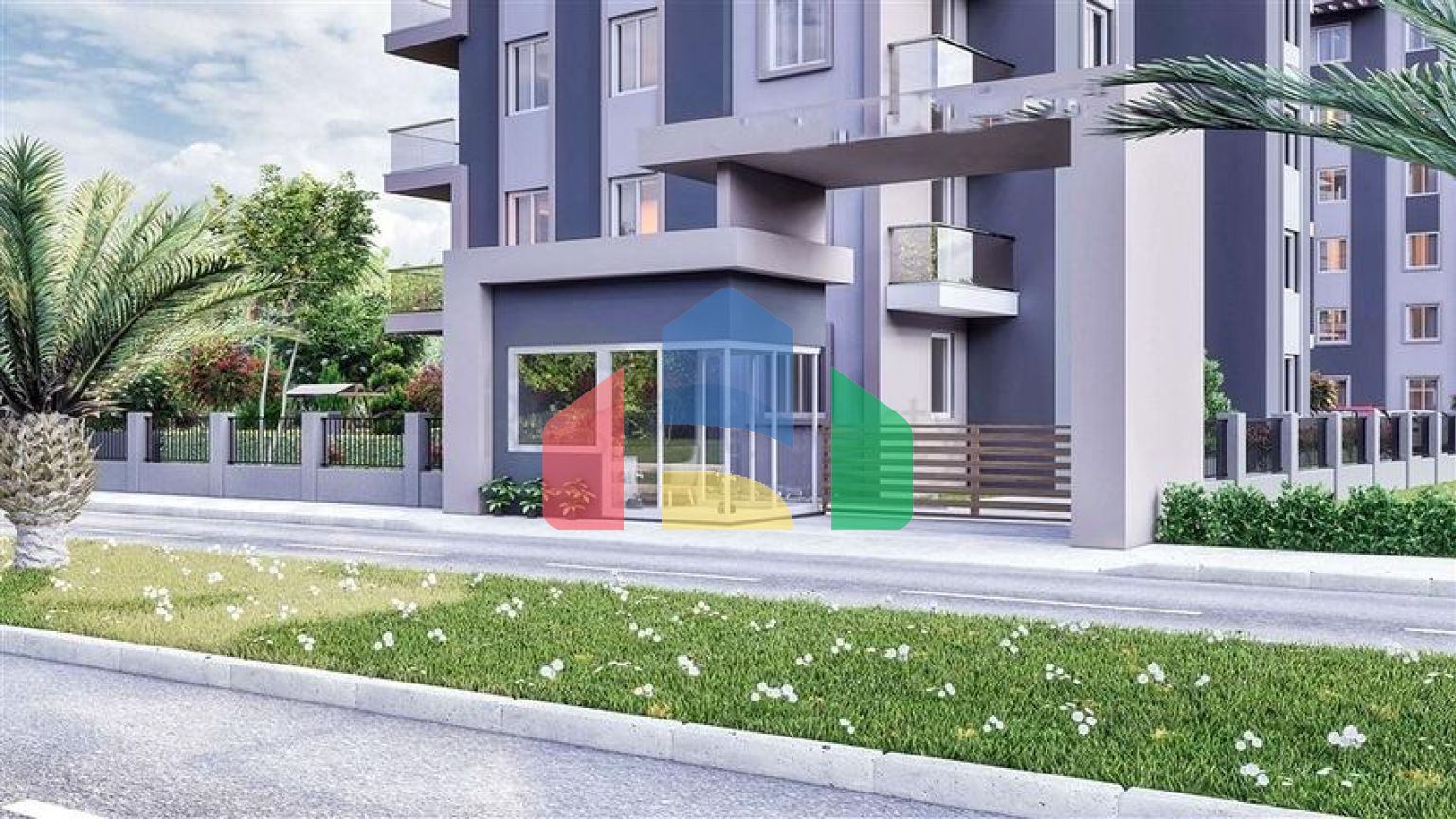 Квартири планування 1 + 1 і 2 + 1 в районі Алтинташ - Анталія