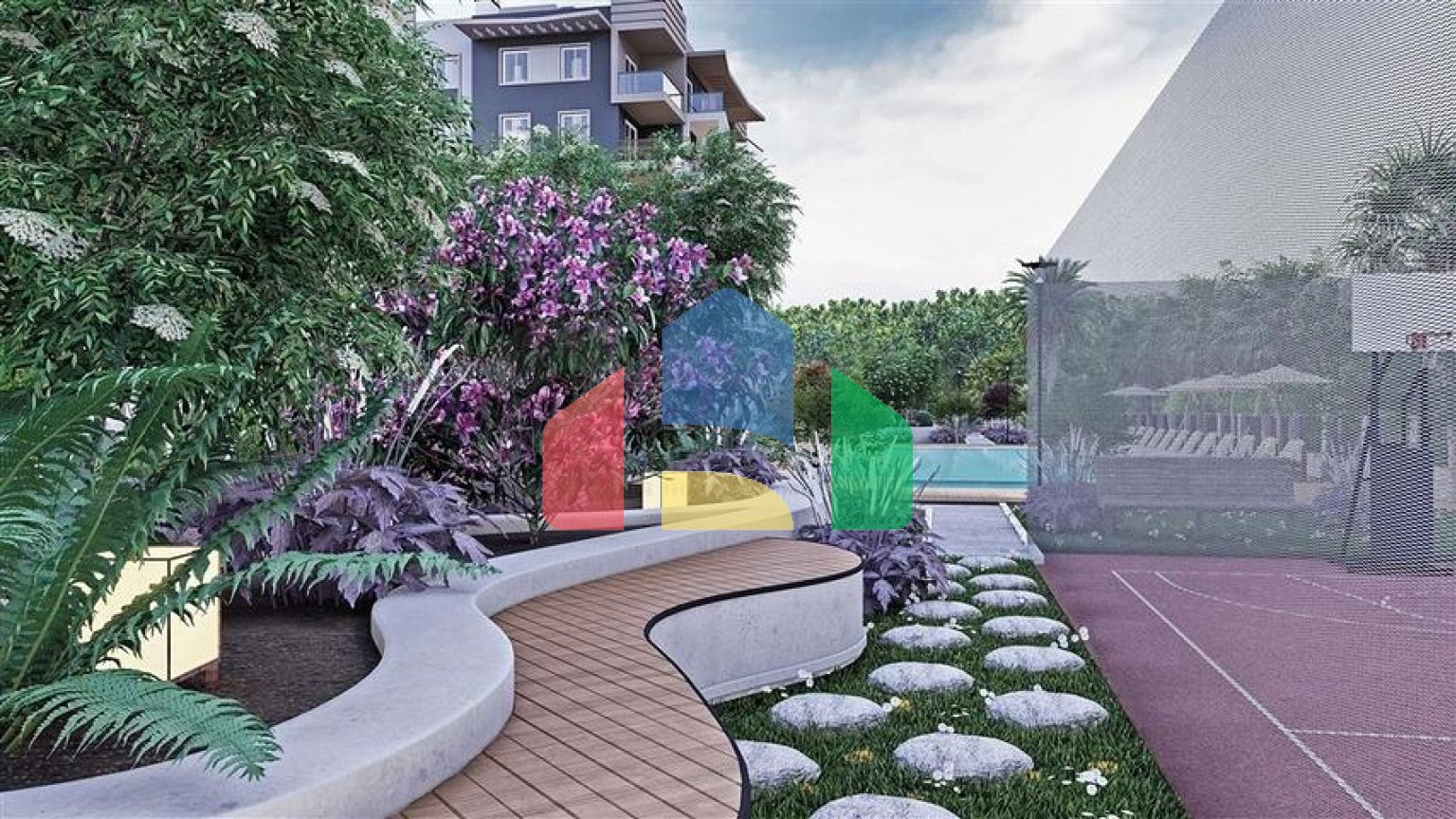 Квартири планування 1 + 1 і 2 + 1 в районі Алтинташ - Анталія