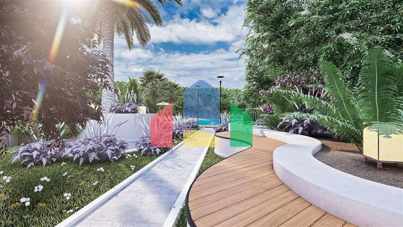 Квартири планування 1 + 1 і 2 + 1 в районі Алтинташ - Анталія