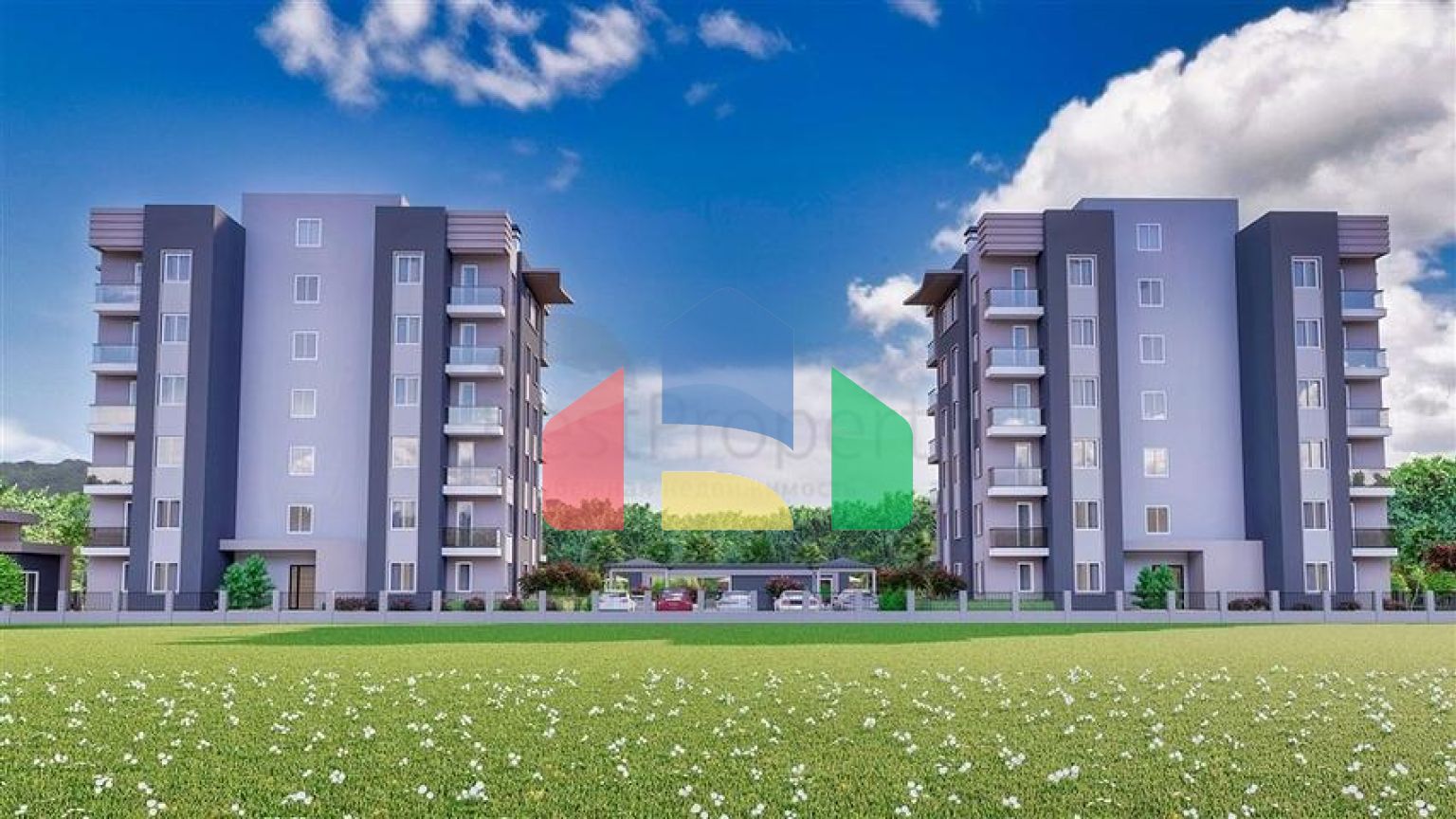 Квартири планування 1 + 1 і 2 + 1 в районі Алтинташ - Анталія