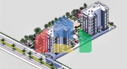 Квартири планування 1 + 1 і 2 + 1 в районі Алтинташ - Анталія