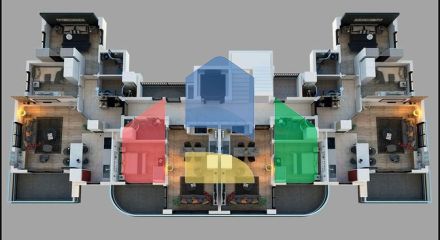 На продажу выставлено комерческое помещение в районе Алтынташ - Анталия