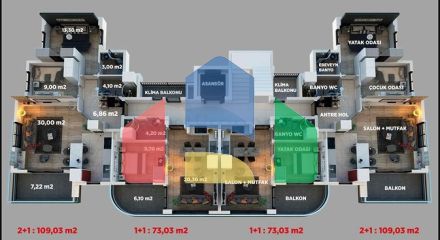 На продажу выставлено комерческое помещение в районе Алтынташ - Анталия