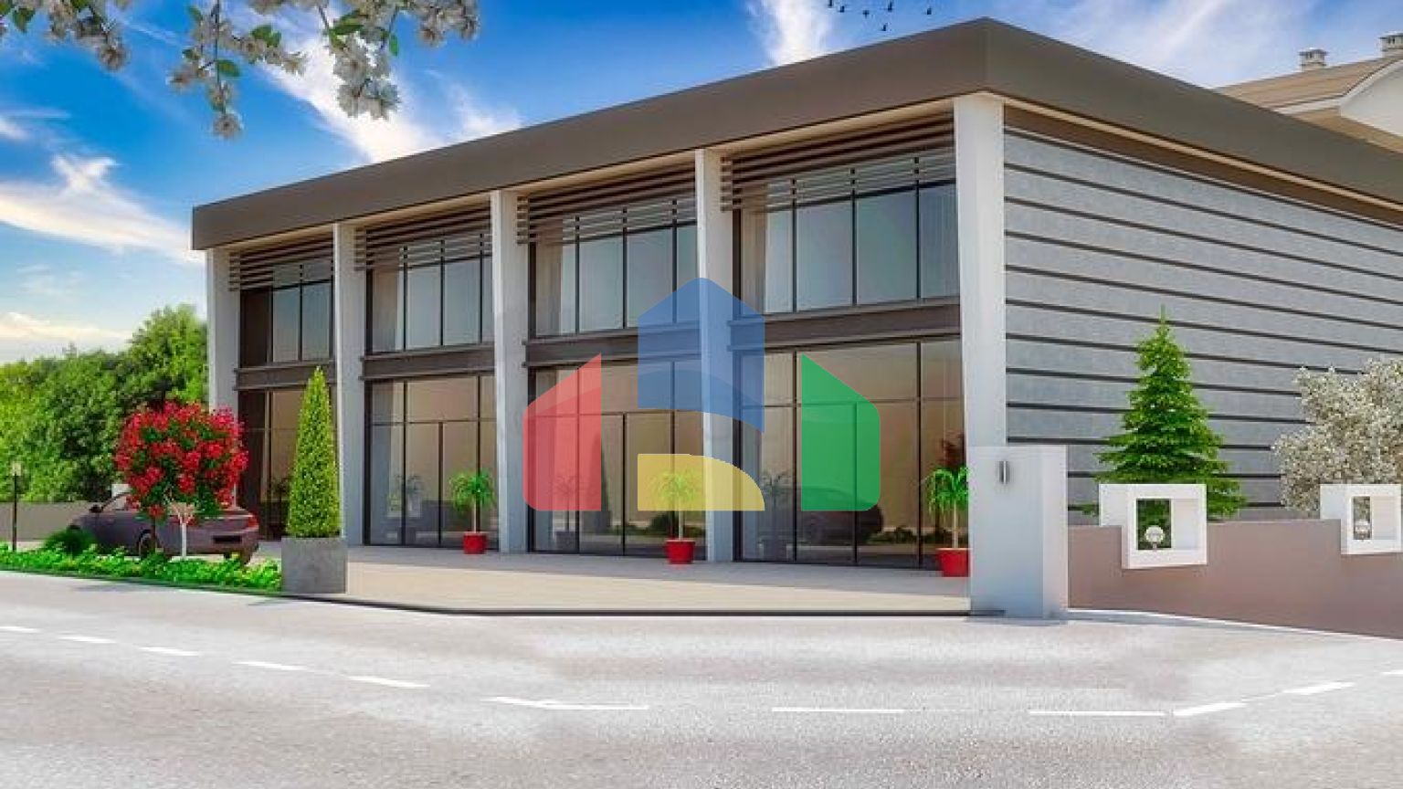 На продажу выставлено комерческое помещение в районе Алтынташ - Анталия