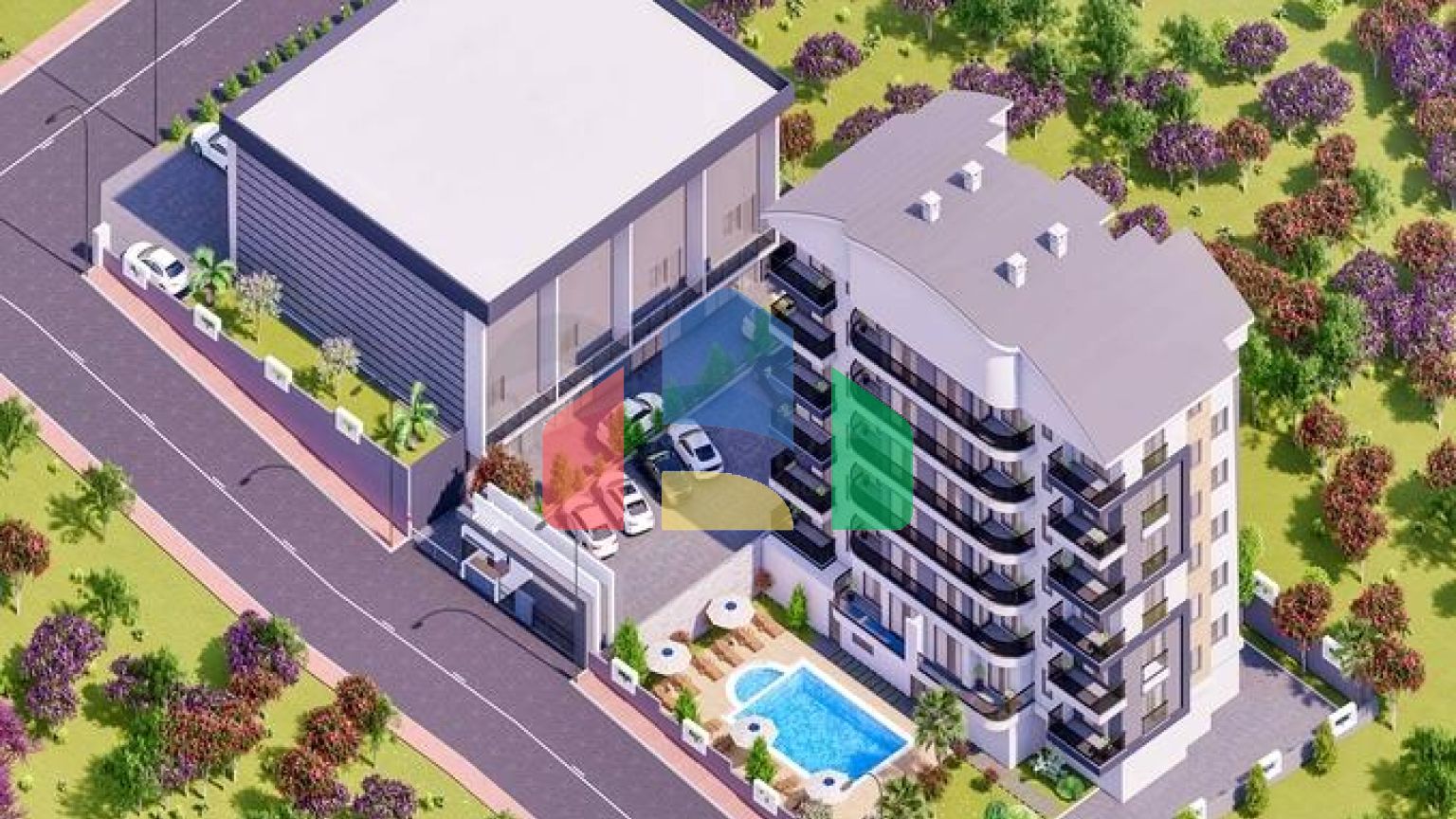 На продажу выставлено комерческое помещение в районе Алтынташ - Анталия