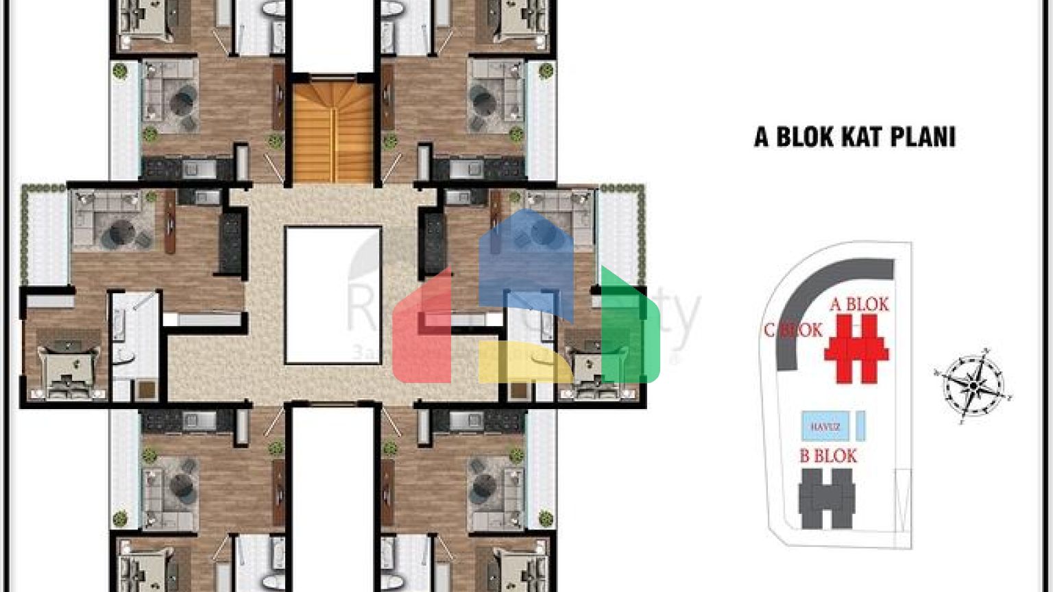 Инвестиционный проект в микрорайоне Алтынташ - Анталия