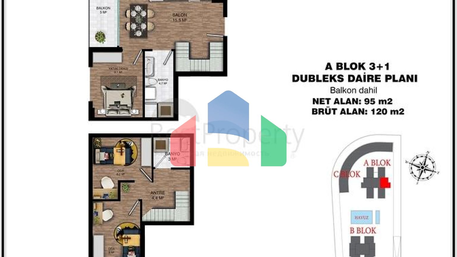 Инвестиционный проект в микрорайоне Алтынташ - Анталия