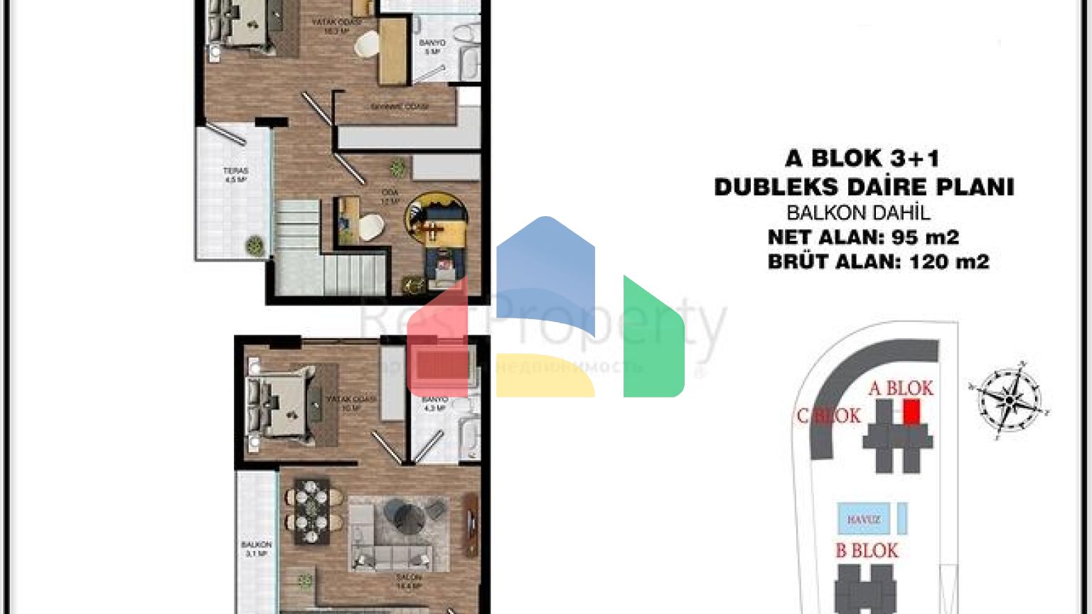 Инвестиционный проект в микрорайоне Алтынташ - Анталия