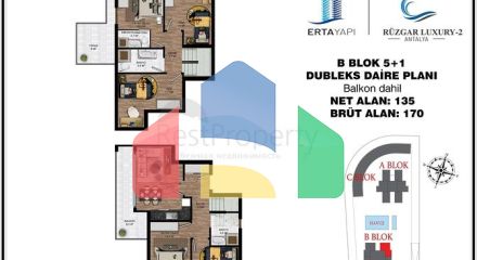 Инвестиционный проект в микрорайоне Алтынташ - Анталия