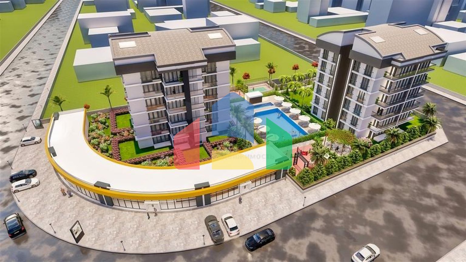 Инвестиционный проект в микрорайоне Алтынташ - Анталия