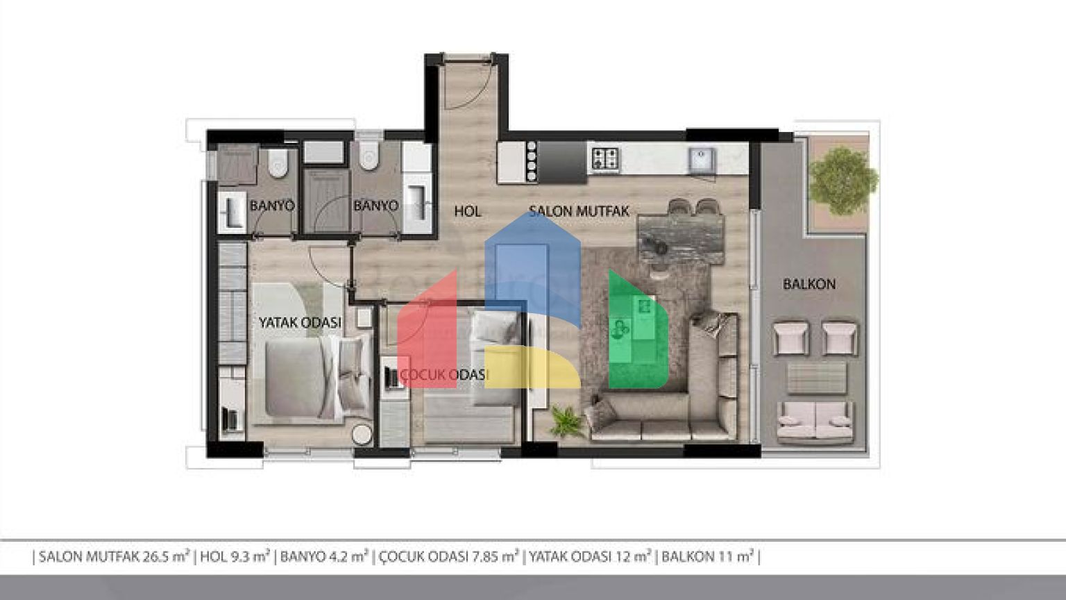 Інвестиційний проект в районі Алтинташ-Анталія