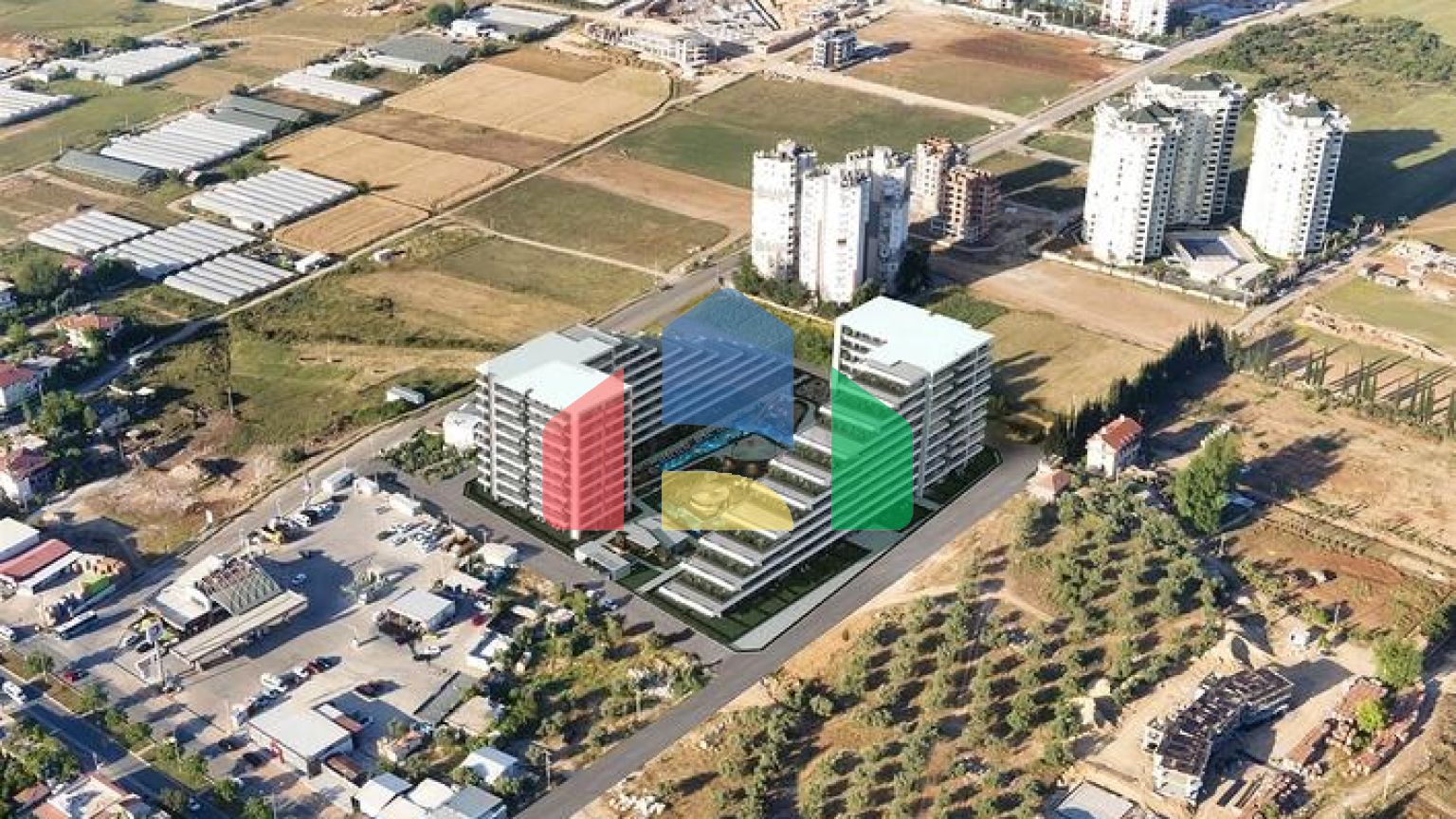 Кврартира планировки 1+1 в районе Алтынташ - Анталия