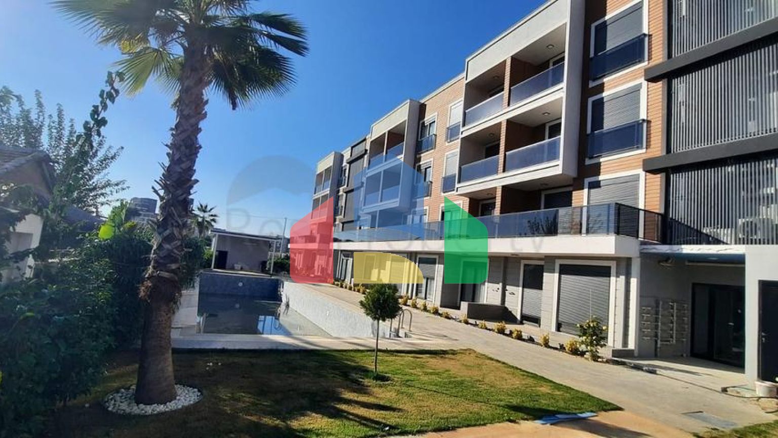 Квартира планування 1 + 1 в мікрорайоні Алтинташ - Анталія