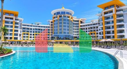 Квартира 1+1 с видом на море в комплексе премиум класса
