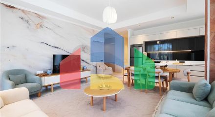 Розкішна квартира 3 + 1 з садом в елітному комплексі біля моря