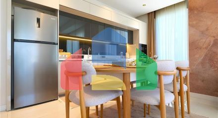 Розкішна квартира 3 + 1 з садом в елітному комплексі біля моря