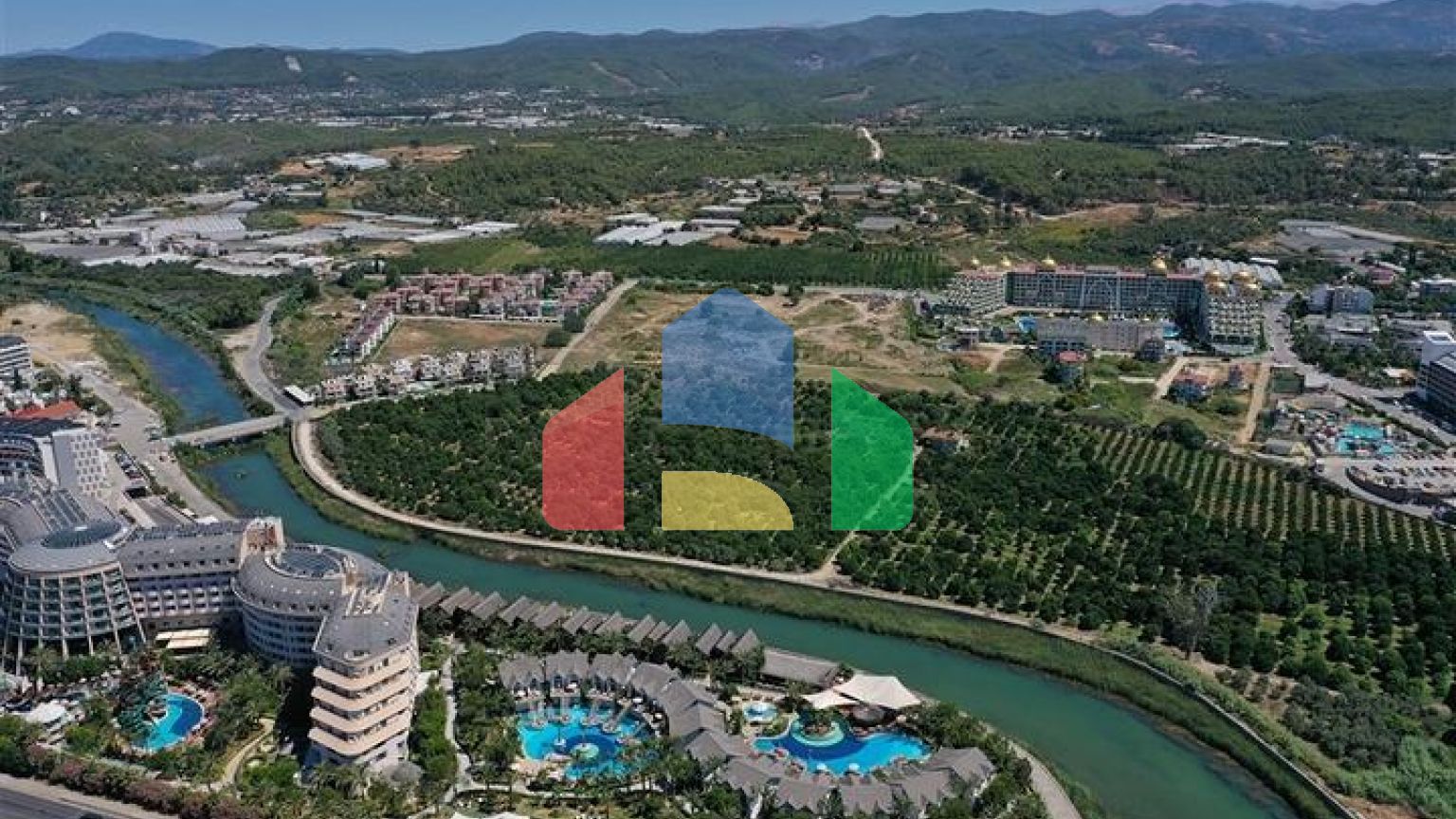 Квартира 1+1 в самом масштабном проекте в Алании в районе Тюрклер