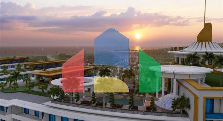 Квартира 1+1 в самом масштабном проекте в Алании в районе Тюрклер