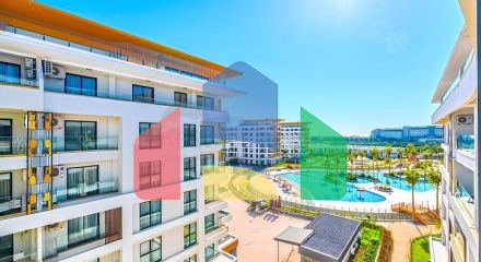 Сучасна квартира 2+1 в новому житловому комплексі біля моря в районі Тюрклер