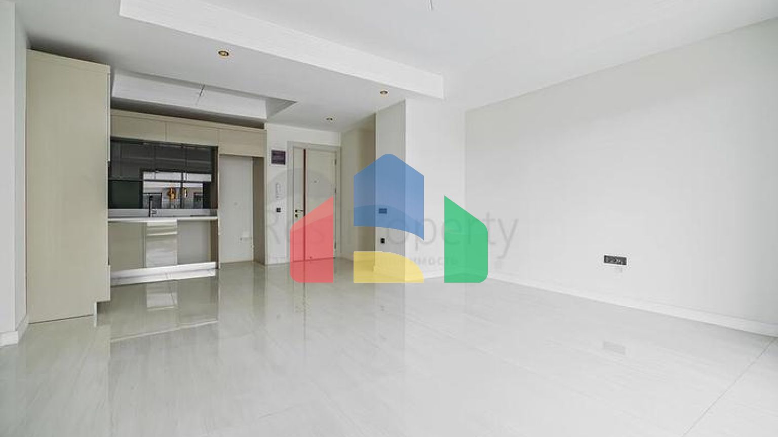 Сучасна квартира 2+1 в новому житловому комплексі біля моря в районі Тюрклер