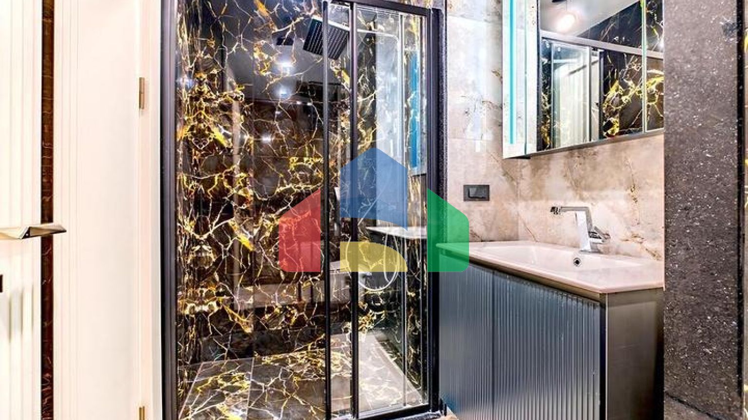 Сучасна квартира 2+1 в новому житловому комплексі біля моря в районі Тюрклер