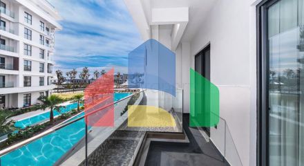 Двухкомнатный садовый дуплекс 2+1 с собственной террасой в районе Тюрклер Двухкомнатный садовый дуплекс 2+1 с собственной террасой в районе Тюрклер