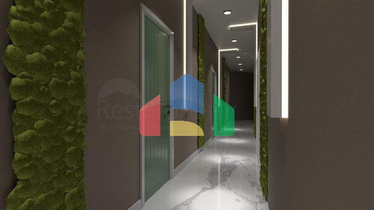 Невеликий затишний комплекс на стадії будівництва в районі Паяллар