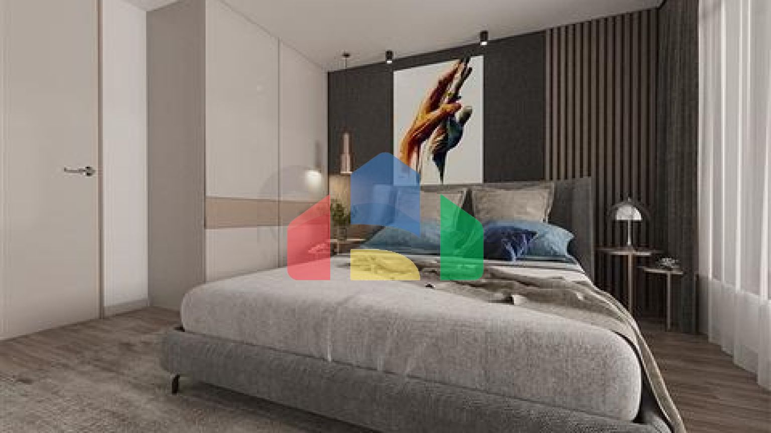 Невеликий затишний комплекс на стадії будівництва в районі Паяллар