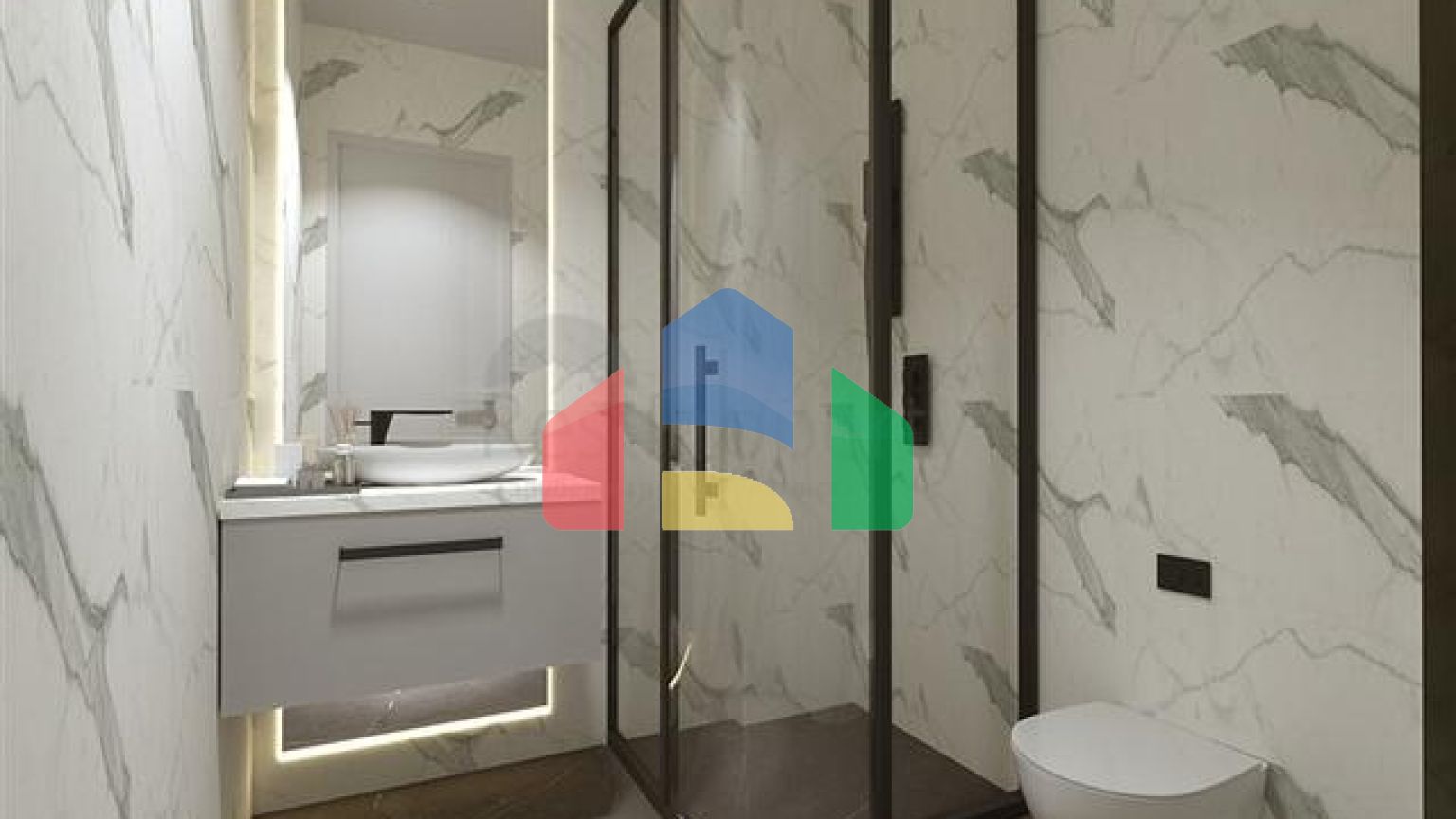 Невеликий затишний комплекс на стадії будівництва в районі Паяллар