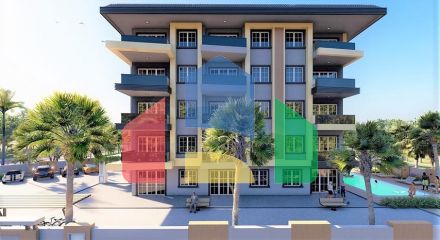 A new investment project with spacious layouts in the Pajallar area