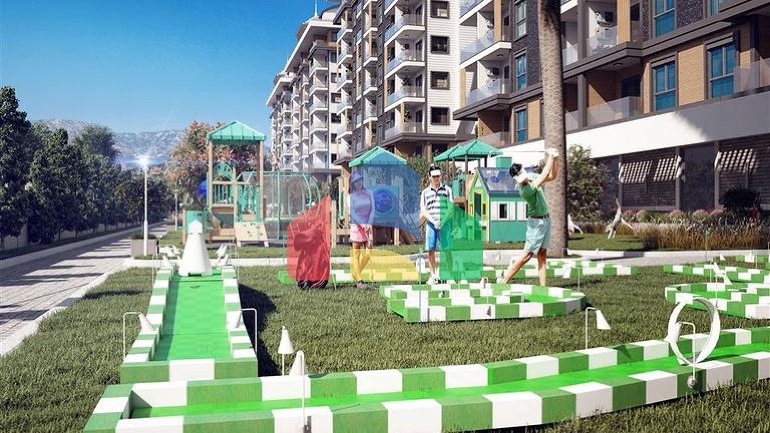 Новый люкс комплекс с отельной инфраструктурой в Паяллар