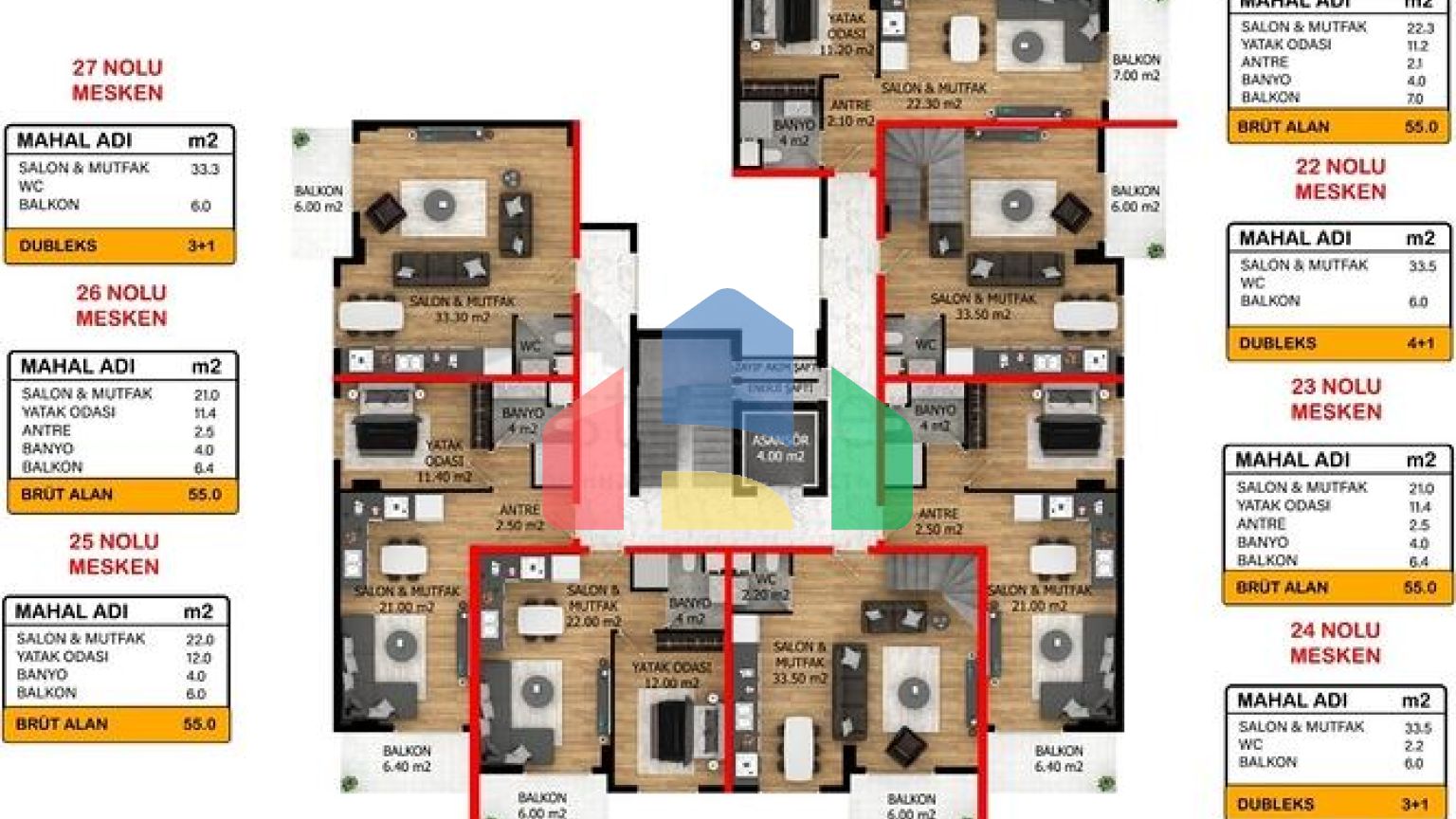 Новый жилой комплекс в районе Паяллар