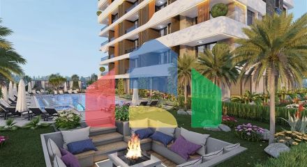 An investment project in a modern style in the Pajallar area