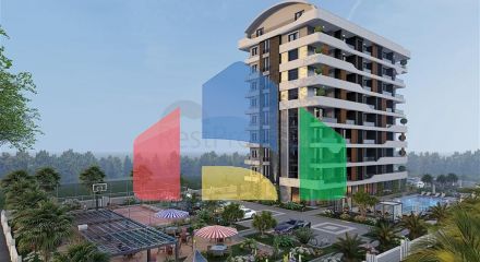 An investment project in a modern style in the Pajallar area