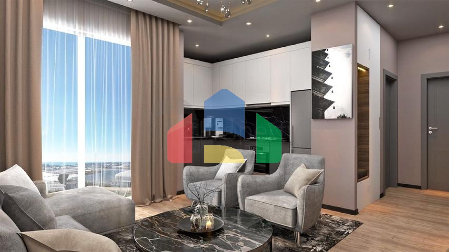 Квартиры в новой резиденции в развивающемся районе Паяллар