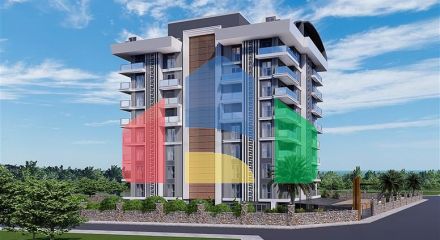 Sea View - Under construction project - In Payallar / Alanya