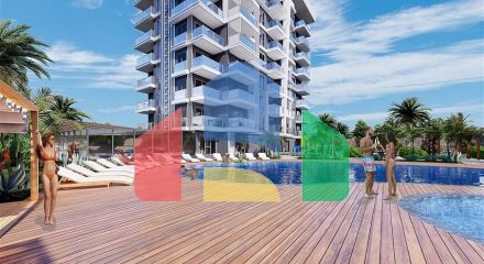 Sea View - Under construction project - In Payallar / Alanya