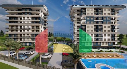 Apartments in a new project for living and investment