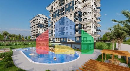 Apartments in a new project for living and investment