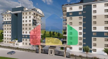 Apartments in a new project for living and investment