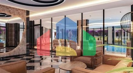 Апартаменты на стадии строительства в одном из курортных районов Мерсина