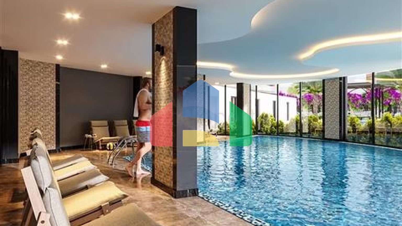 Апартаменты на стадии строительства в одном из курортных районов Мерсина