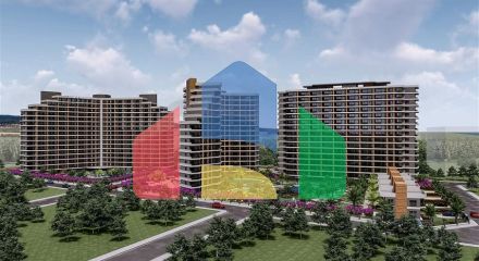 Апартаменты на стадии строительства в одном из курортных районов Мерсина