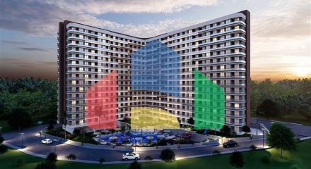 A new promising project under construction in the Erdemli area