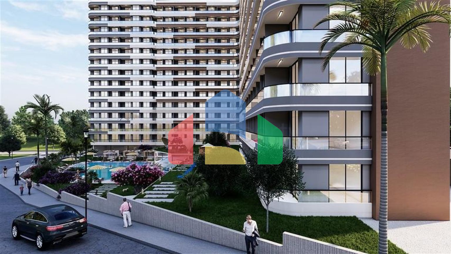 Новий перспективний проект на етапі будівництва в районі Ердемлі