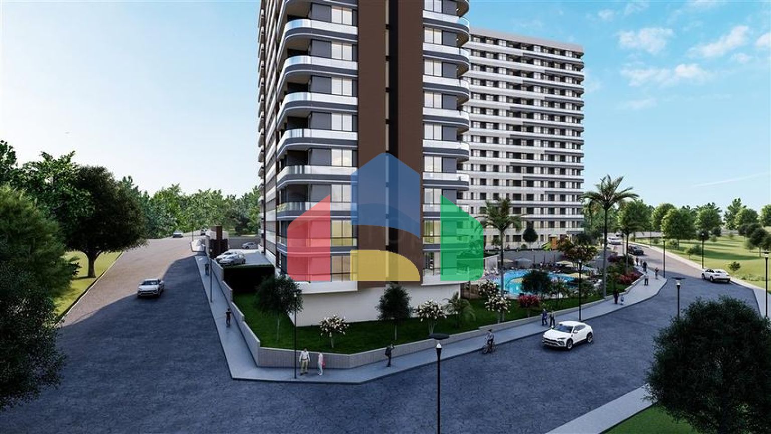 Новий перспективний проект на етапі будівництва в районі Ердемлі