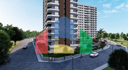 Новий перспективний проект на етапі будівництва в районі Ердемлі