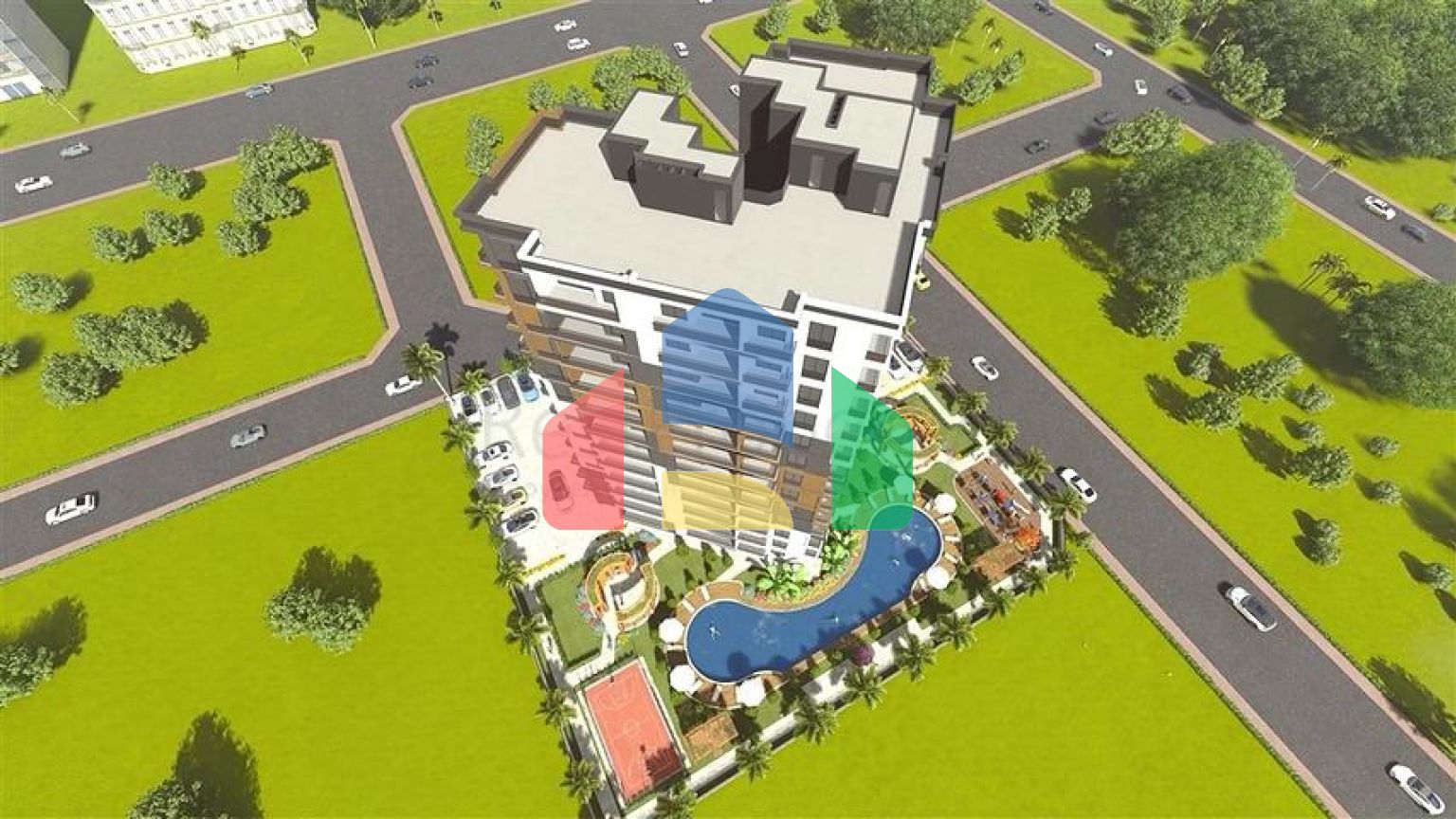 Новий проект від забудовника в районі Ердемлі