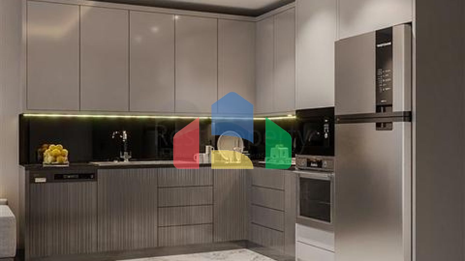 Квартири в споруджуваному комплексі в районі Томюк