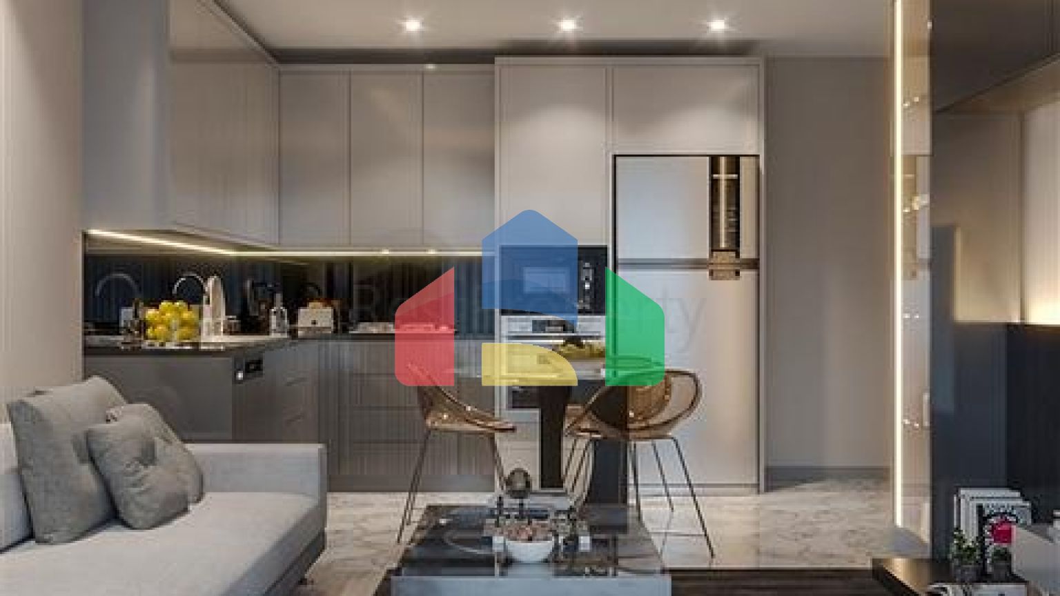 Квартири в споруджуваному комплексі в районі Томюк